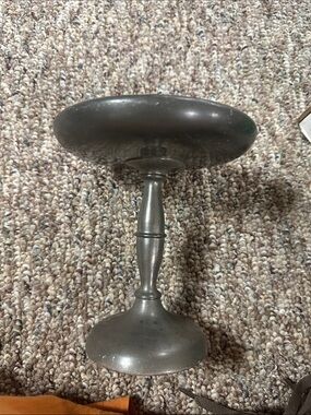 Conco 395 pewter cake stand/ candlestick stand